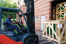 Forklift training being conducted as part of the Zest WEG Group’s safety requirements.